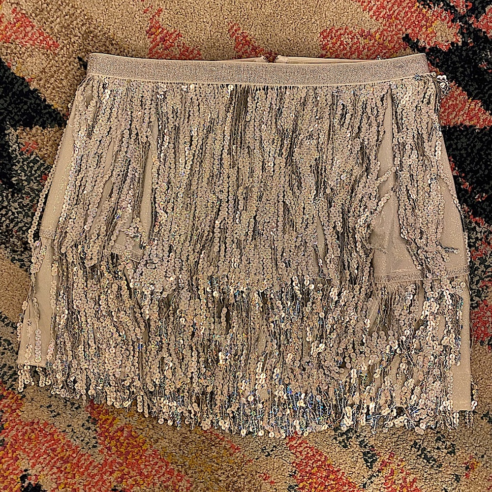 🪩 DISCO COWGIRL SEQUINED MINI SKIRT 🪩